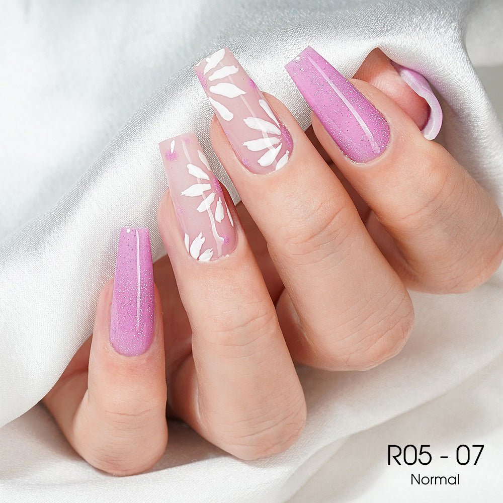 LAVIS Reflective R05 - 07 - Gel Polish 0.5 oz - Blossom Bass Reflective Collection - DTK Nail Supply