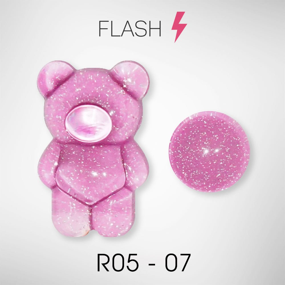 LAVIS Reflective R05 - 07 - Gel Polish 0.5 oz - Blossom Bass Reflective Collection - DTK Nail Supply