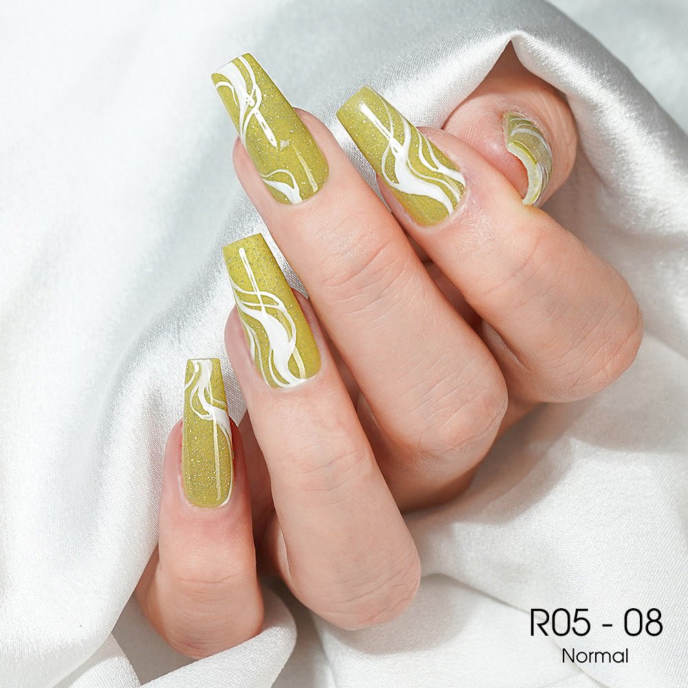 LAVIS Reflective R05 - 08 - Gel Polish 0.5 oz - Blossom Bass Reflective Collection - DTK Nail Supply