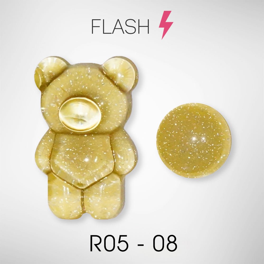 LAVIS Reflective R05 - 08 - Gel Polish 0.5 oz - Blossom Bass Reflective Collection - DTK Nail Supply