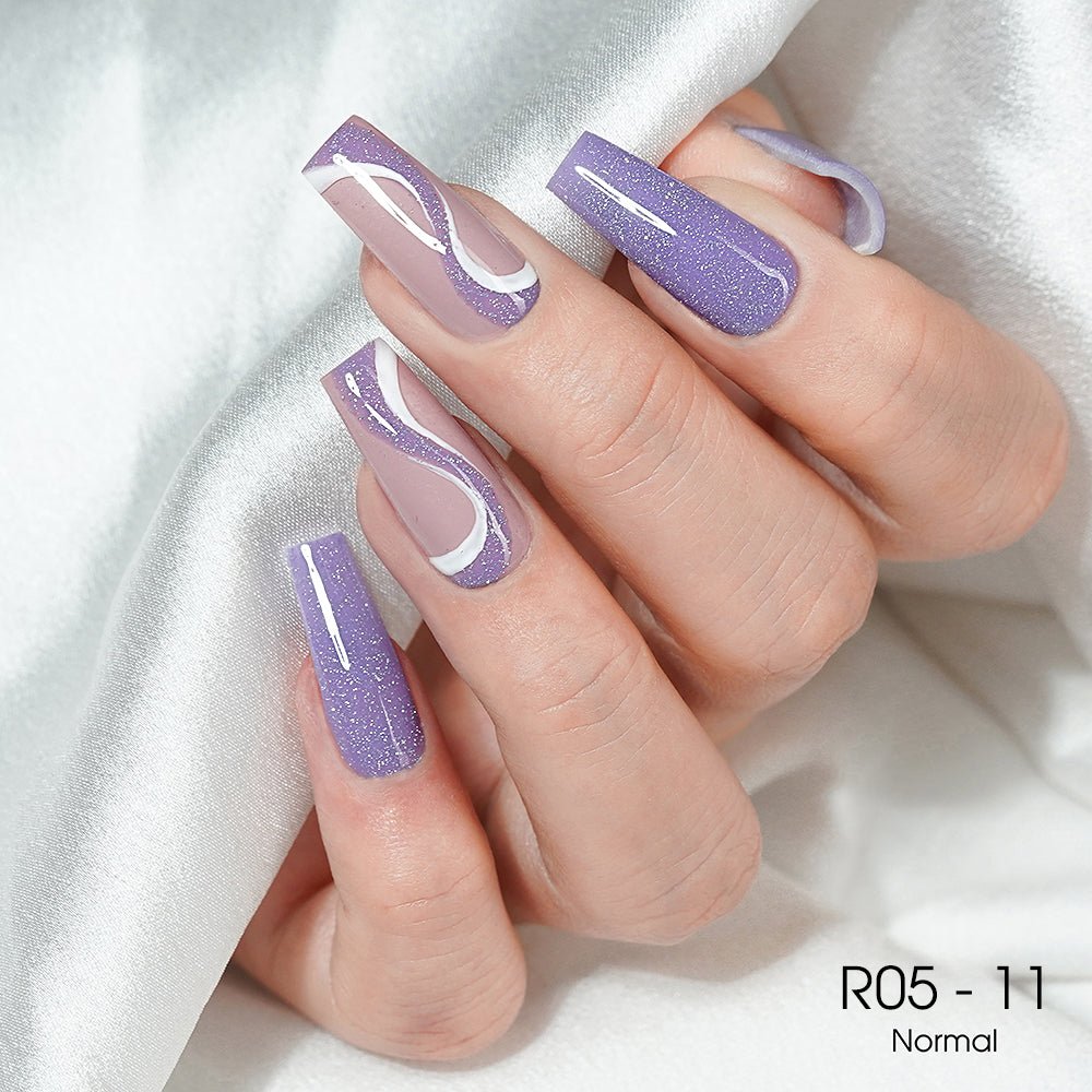 LAVIS Reflective R05 - 11 - Gel Polish 0.5 oz - Blossom Bass Reflective Collection - DTK Nail Supply