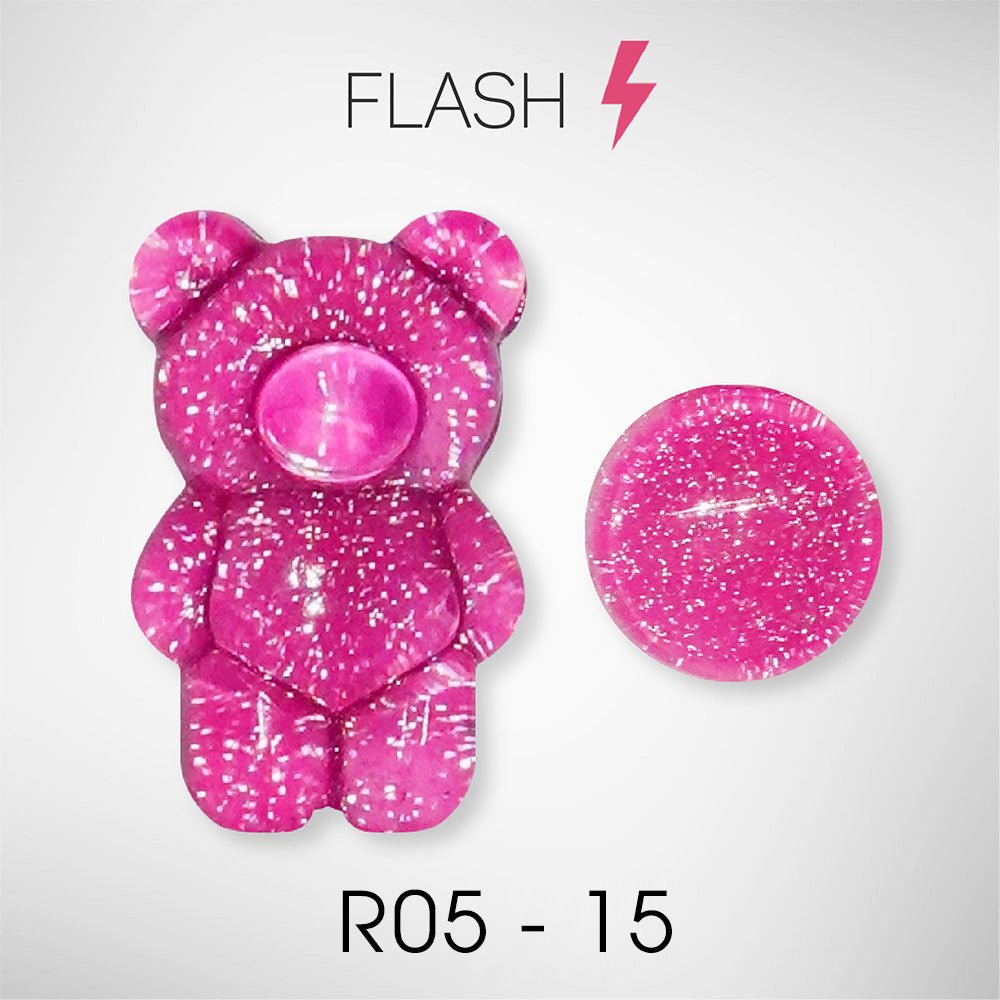 LAVIS Reflective R05 - 15 - Gel Polish 0.5 oz - Neon Lights Reflective Collection - DTK Nail Supply