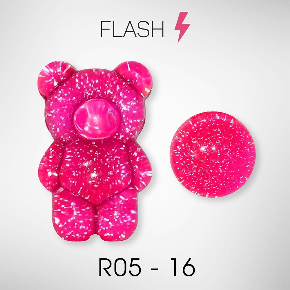 LAVIS Reflective R05 - 16 - Gel Polish 0.5 oz - Neon Lights Reflective Collection - DTK Nail Supply