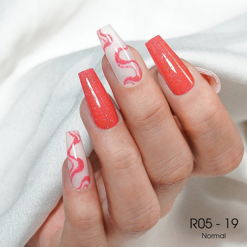 LAVIS Reflective R05 - 19 - Gel Polish 0.5 oz - Neon Lights Reflective Collection - DTK Nail Supply
