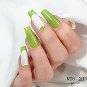 LAVIS Reflective R05 - 20 - Gel Polish 0.5 oz - Neon Lights Reflective Collection - DTK Nail Supply