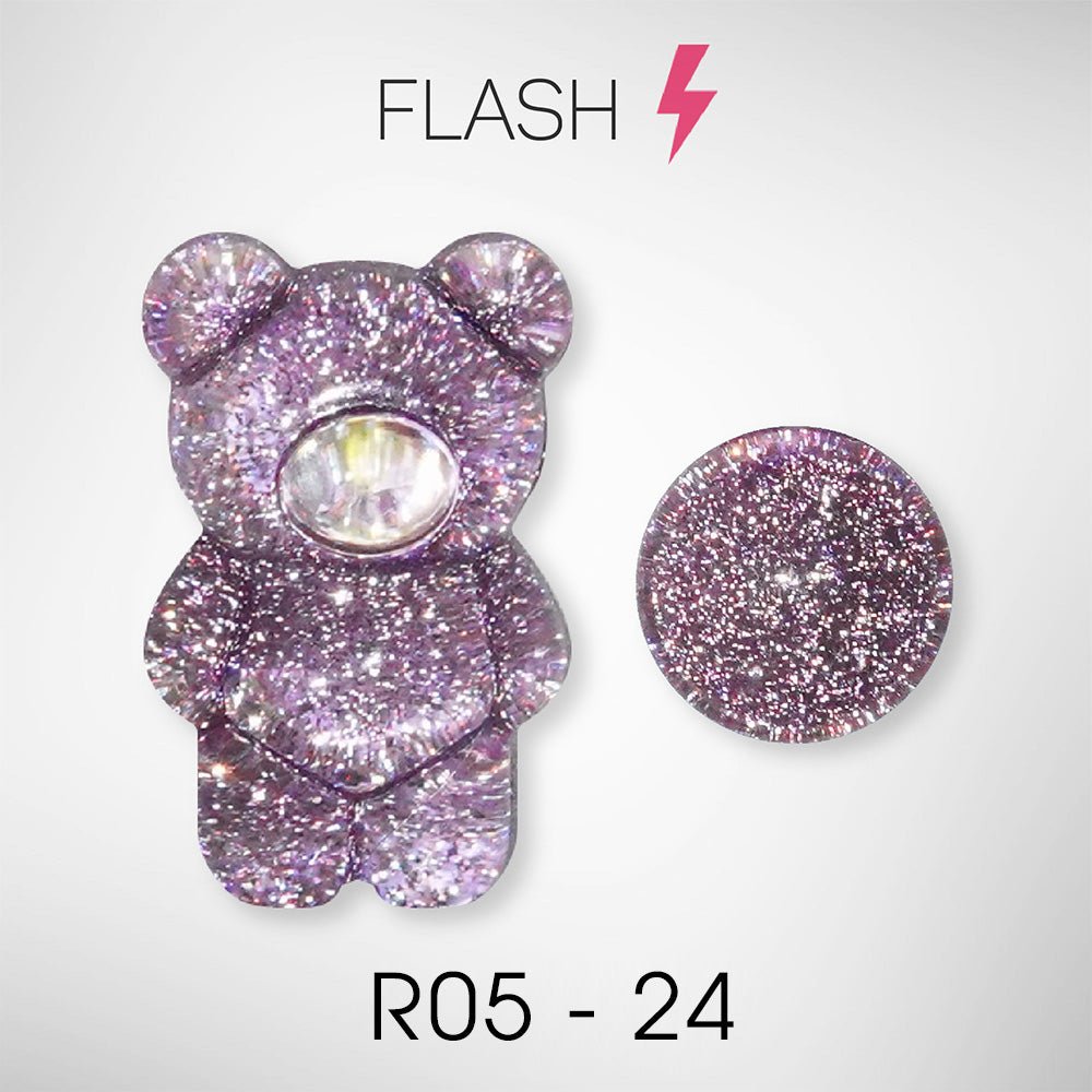 LAVIS Reflective R05 - 24 - Gel Polish 0.5 oz - Neon Lights Reflective Collection - DTK Nail Supply