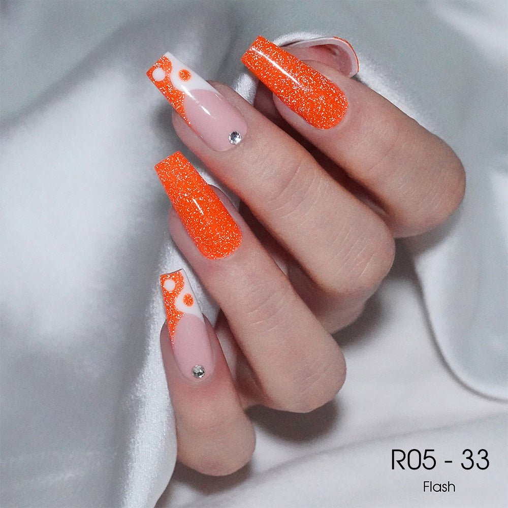 LAVIS Reflective R05 - 33 - Gel Polish 0.5 oz - Glow With The Flow Reflective Collection - DTK Nail Supply