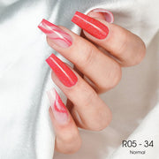 LAVIS Reflective R05 - 34 - Gel Polish 0.5 oz - Glow With The Flow Reflective Collection - DTK Nail Supply