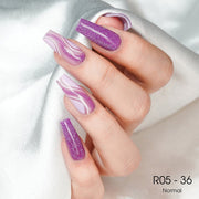 LAVIS Reflective R05 - 36 - Gel Polish 0.5 oz - Glow With The Flow Reflective Collection - DTK Nail Supply