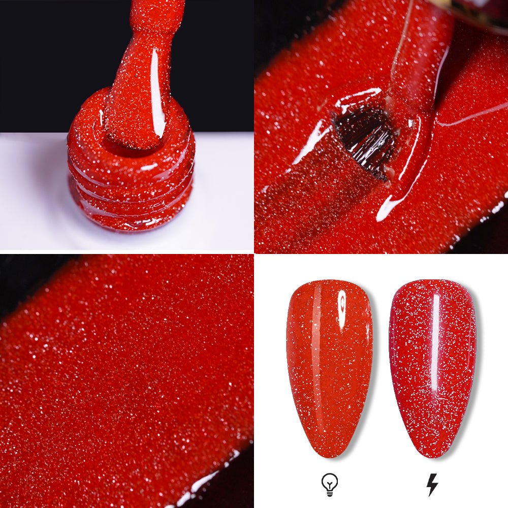 LAVIS Reflective R05 - 47 - Gel Polish 0.5 oz - Silent Night Reflective Collection - DTK Nail Supply