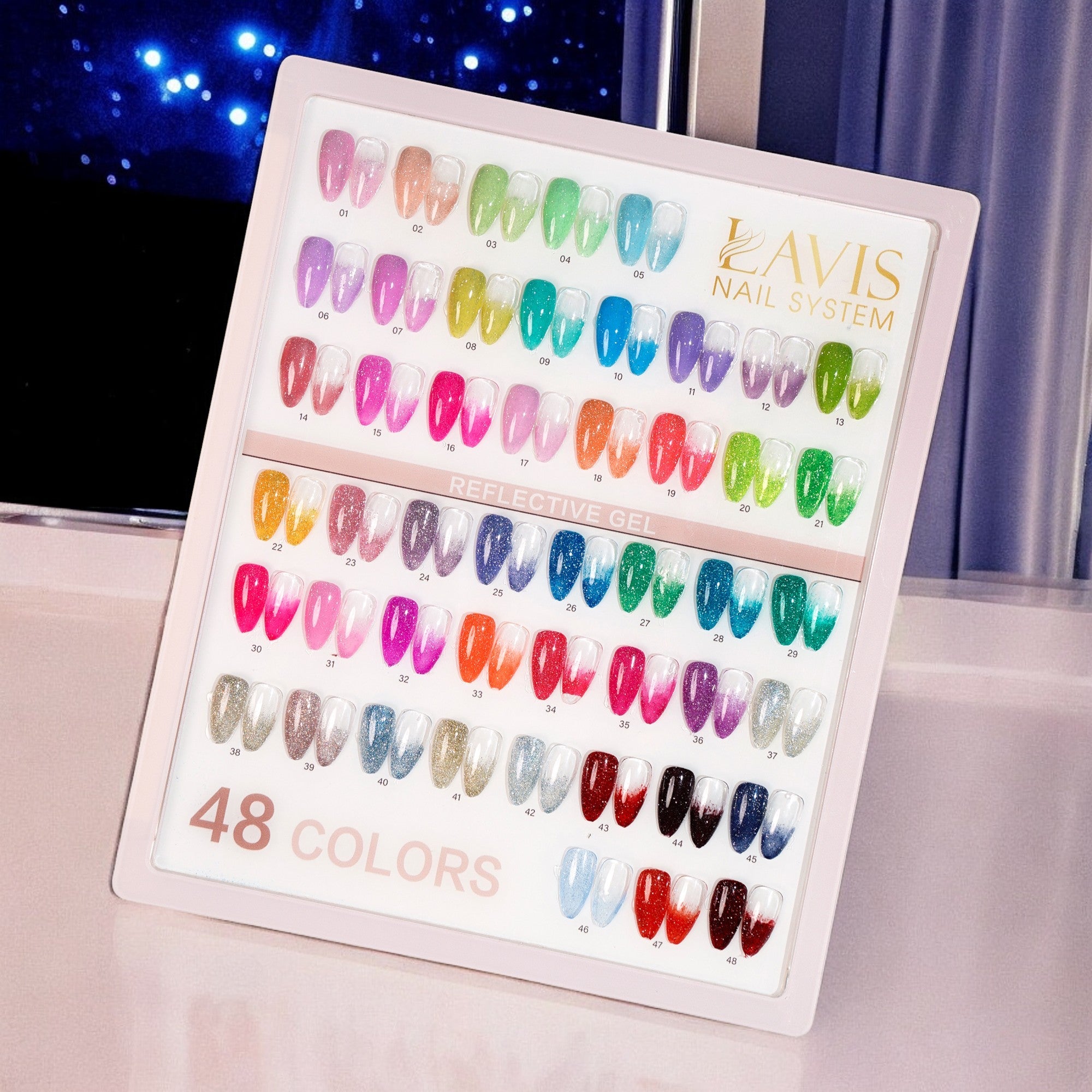 LAVIS Reflective R05 - Gel Polish 0.5 oz - DTK Nail Supply