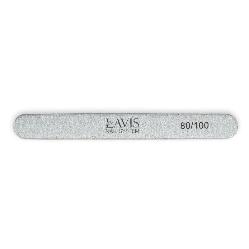 Lavis Regular Nail Files 80/100 - DTK Nail Supply