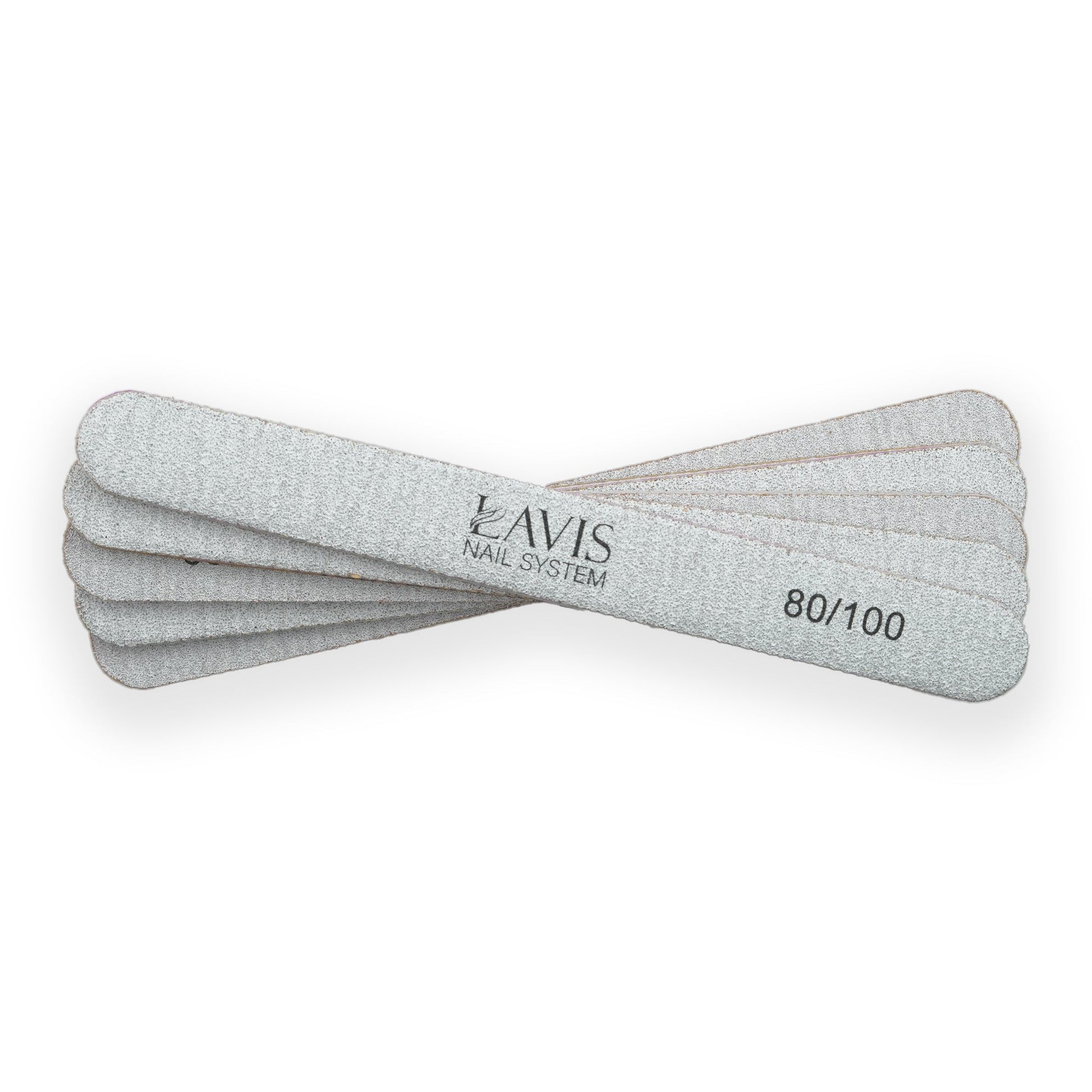 Lavis Regular Nail Files 80/100 - DTK Nail Supply