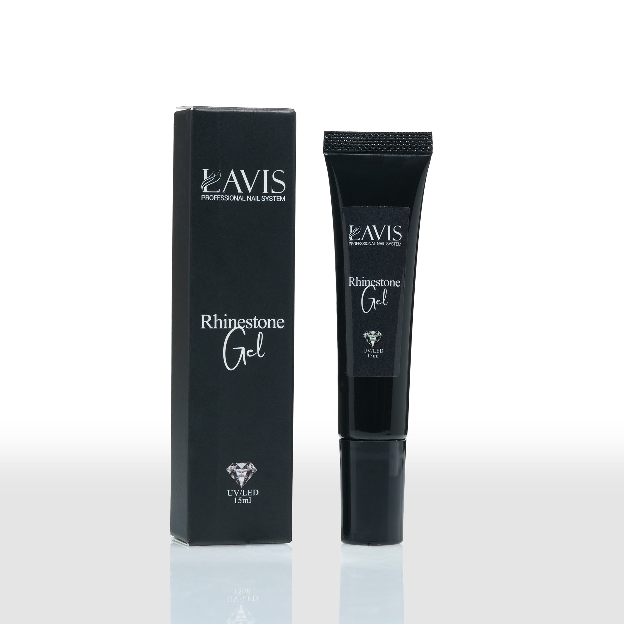 LAVIS Rhinestone Gel UV/LED - 15ml - DTK Nail Supply