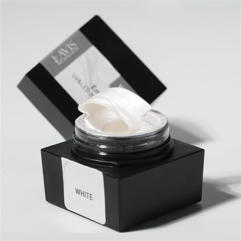 Lavis Satin Carving Gel - 5g White - DTK Nail Supply