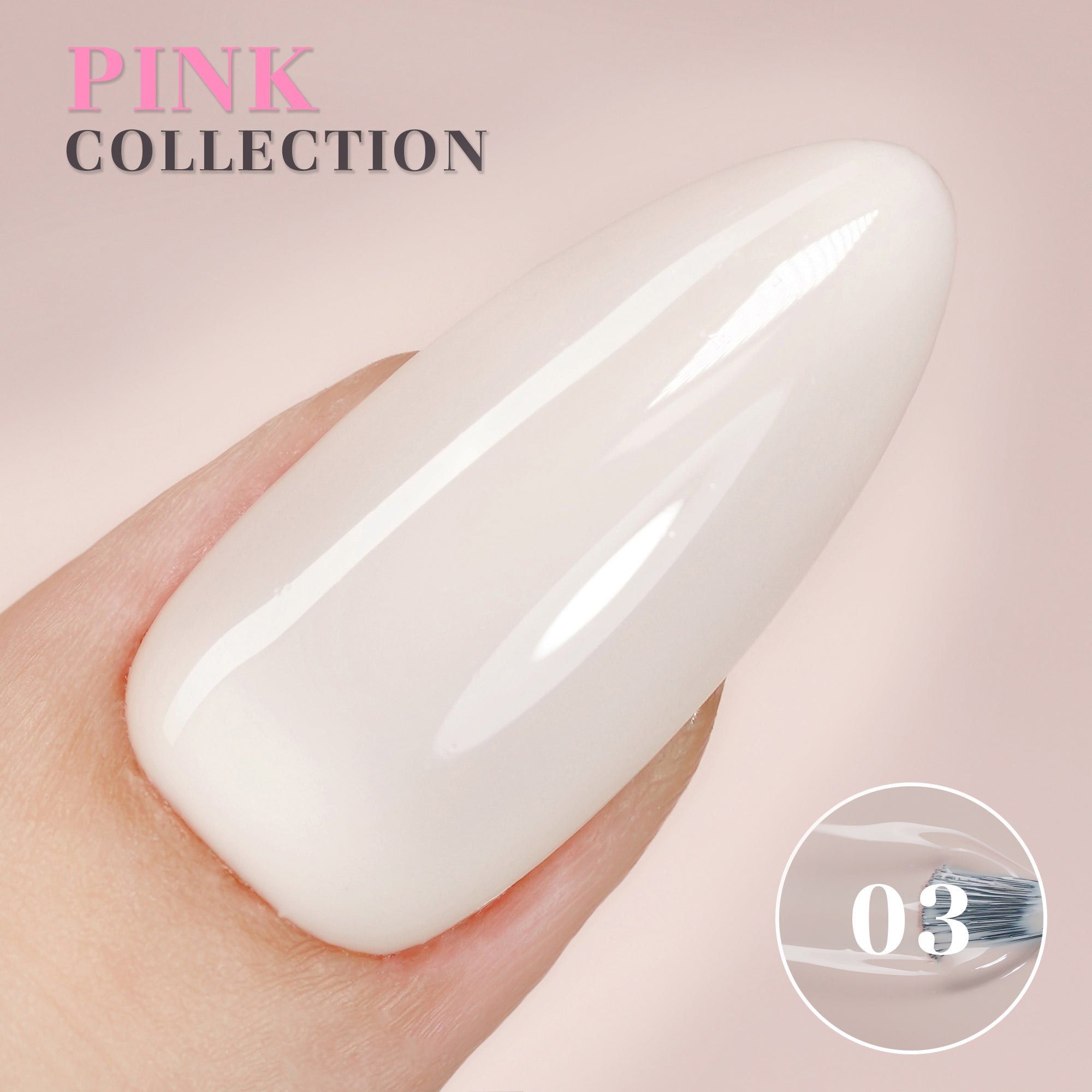 LAVIS Set 24 Colors Gel Pink Collection - DTK Nail Supply