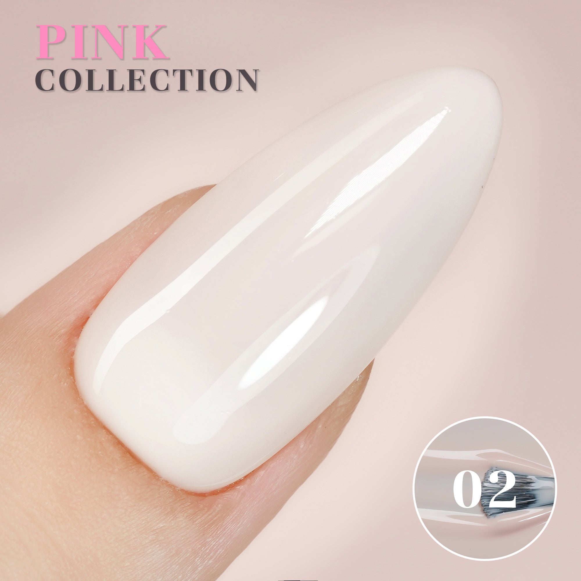 LAVIS Set 24 Colors Gel Pink Collection - DTK Nail Supply