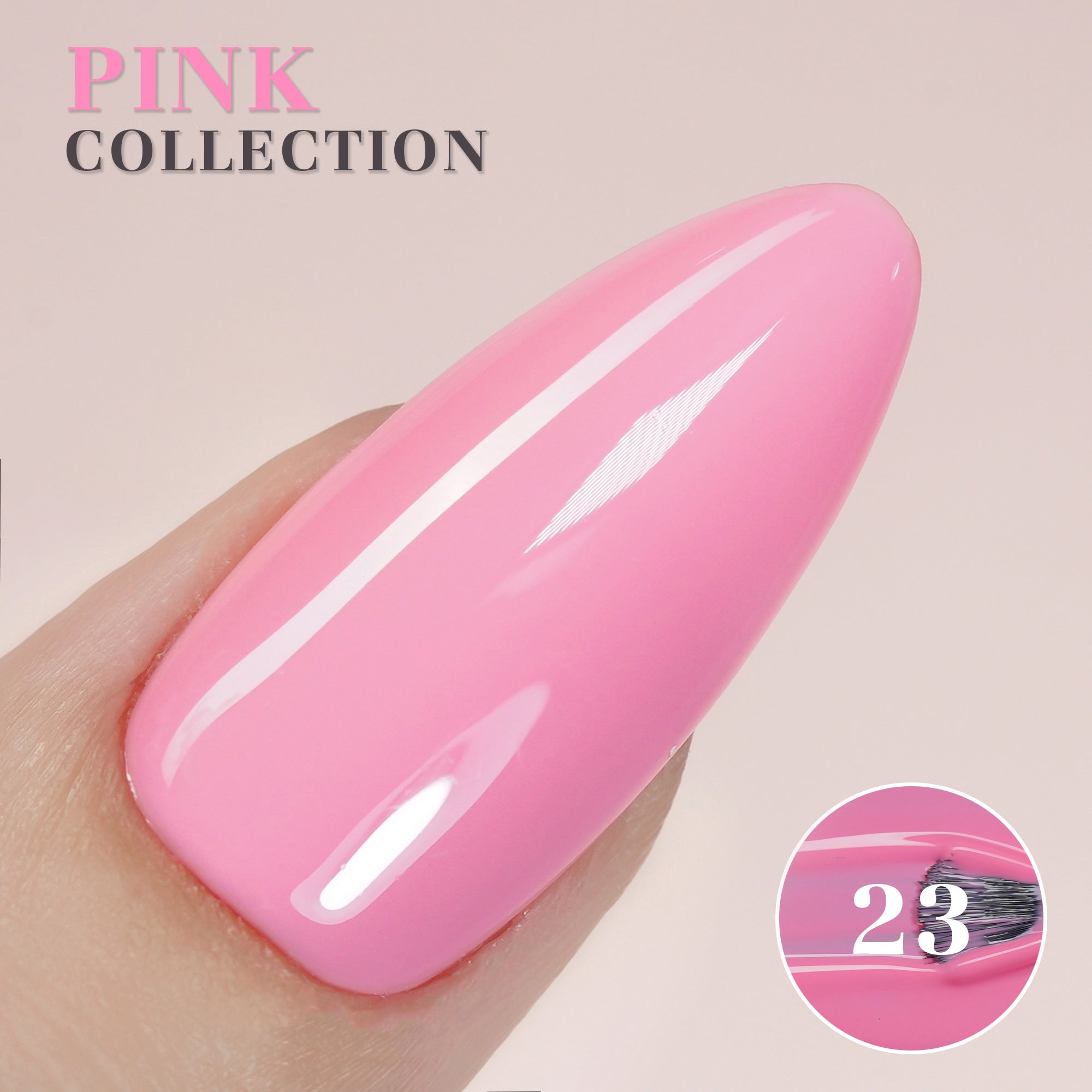 LAVIS Set 24 Colors Gel Pink Collection - DTK Nail Supply