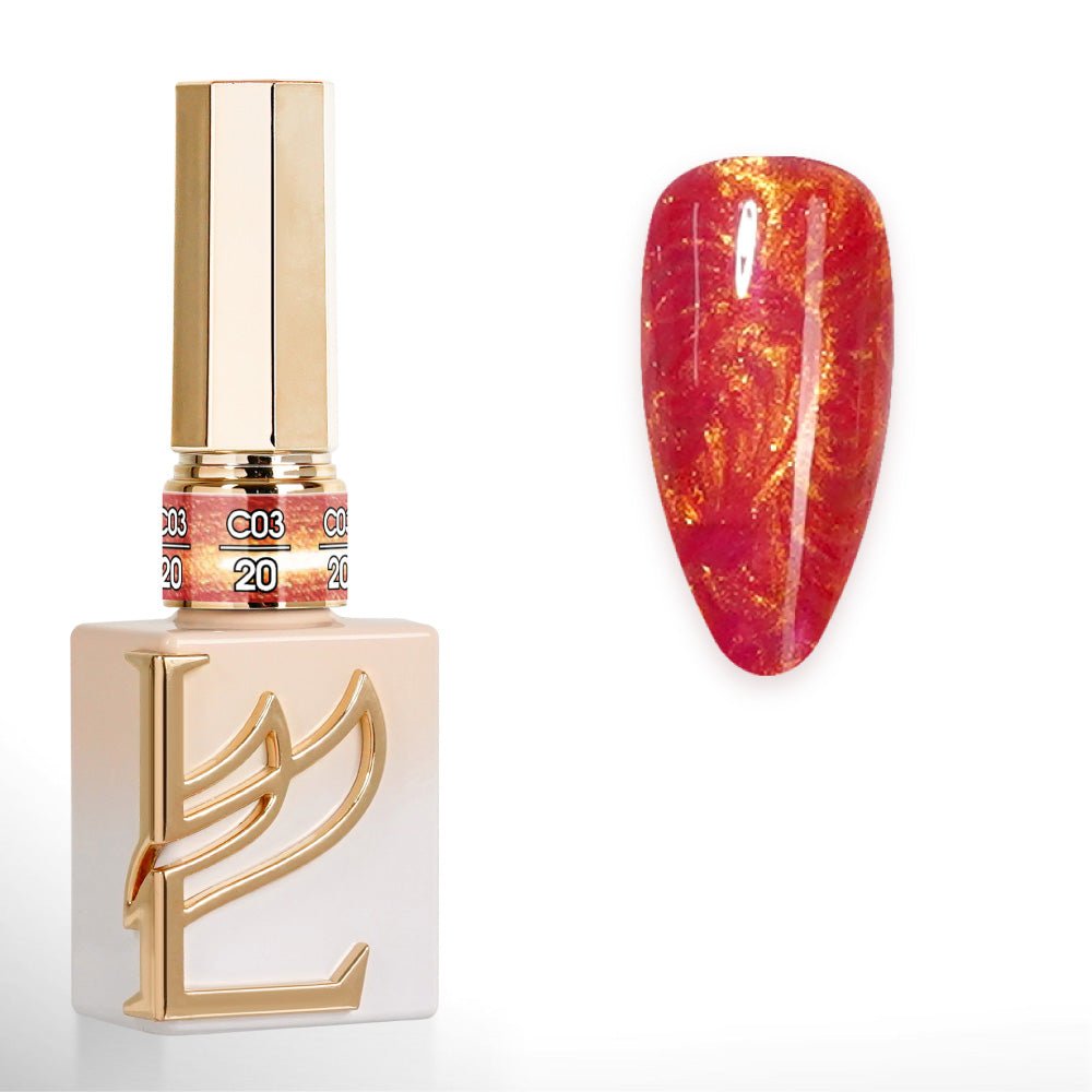 LAVIS Set 48 Colors - Gel Polish 0.5 oz - Lumi Shock Design Collection - DTK Nail Supply