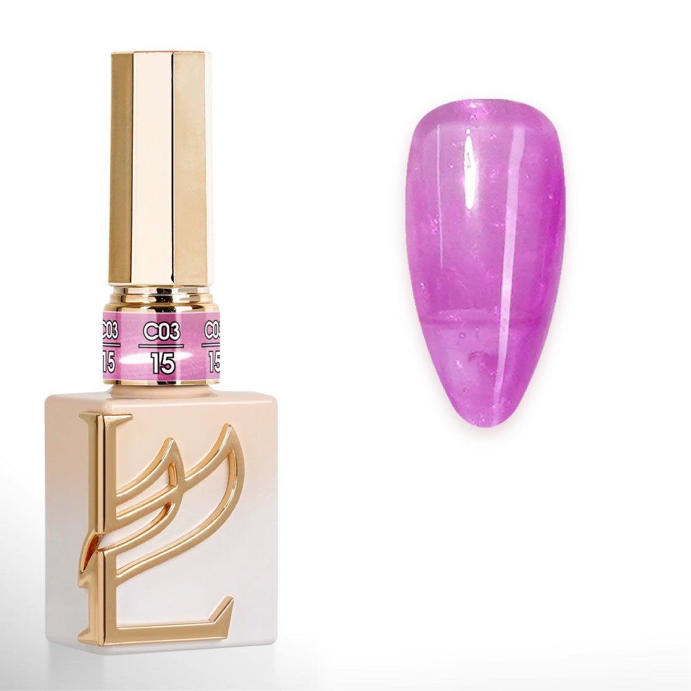 LAVIS Set 48 Colors - Gel Polish 0.5 oz - Lumi Shock Design Collection - DTK Nail Supply