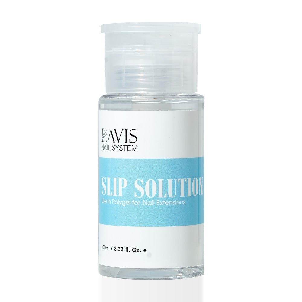 LAVIS Slip Solution Poly Gel 100ml - DTK Nail Supply
