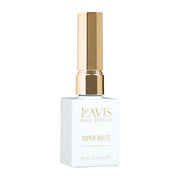 LAVIS Gel Polish Super White & Super Black 0.5 oz - 1 Pair or Buy 10 Get 1 FREE (11 Each)