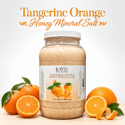 LAVIS Tangerine Orange Honey Mineral Salt — 1-Gallon Salon Soak Prep - DTK Nail Supply