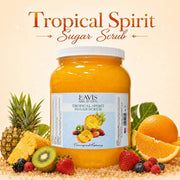 LAVIS - Tropical Spirit - Sugar Scrub for Pedicure - 1 gallon - DTK Nail Supply