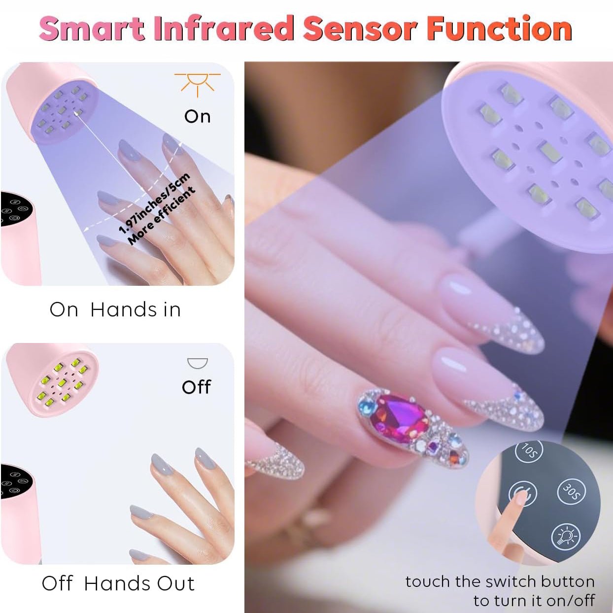 LAVIS UV Lamp - Desk lamp - DTK Nail Supply