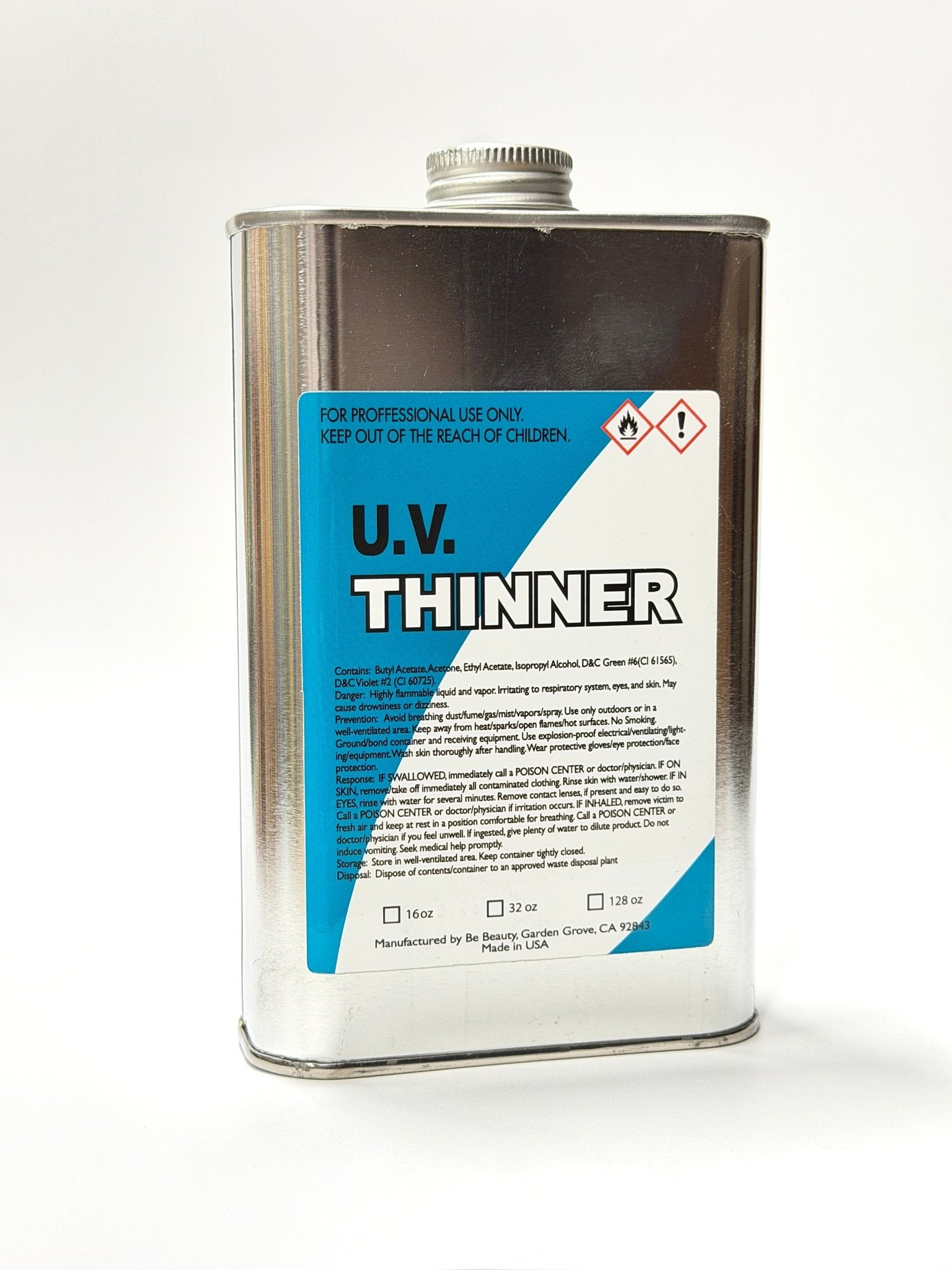 LAVIS UV Thinner 16 oz - DTK Nail Supply