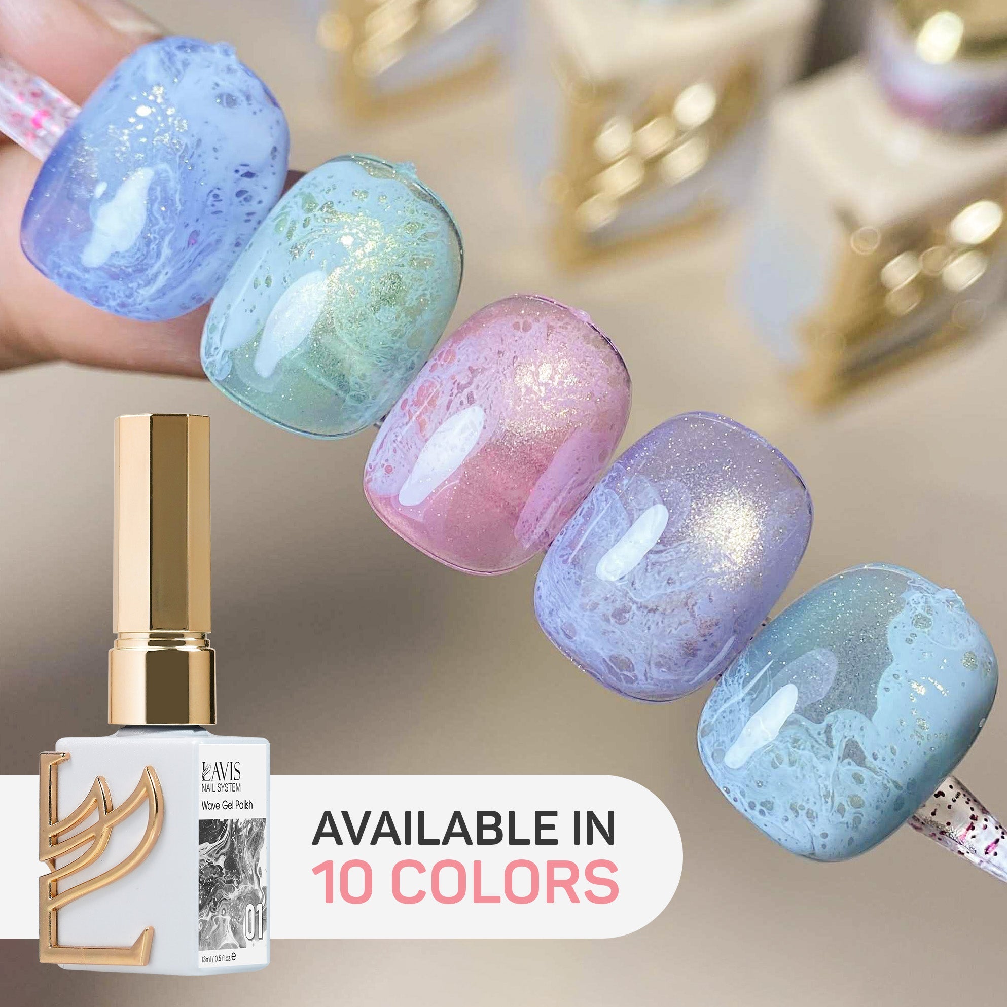 LAVIS Wave Gel 06 - 0.5 oz - DTK Nail Supply