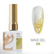 LAVIS Wave Gel Set 10 Colors - 0.5 oz - DTK Nail Supply