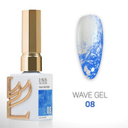 LAVIS Wave Gel Set 10 Colors - 0.5 oz - DTK Nail Supply