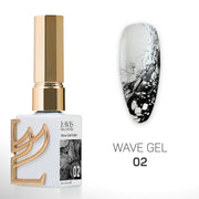 LAVIS Wave Gel Set 10 Colors - 0.5 oz - DTK Nail Supply