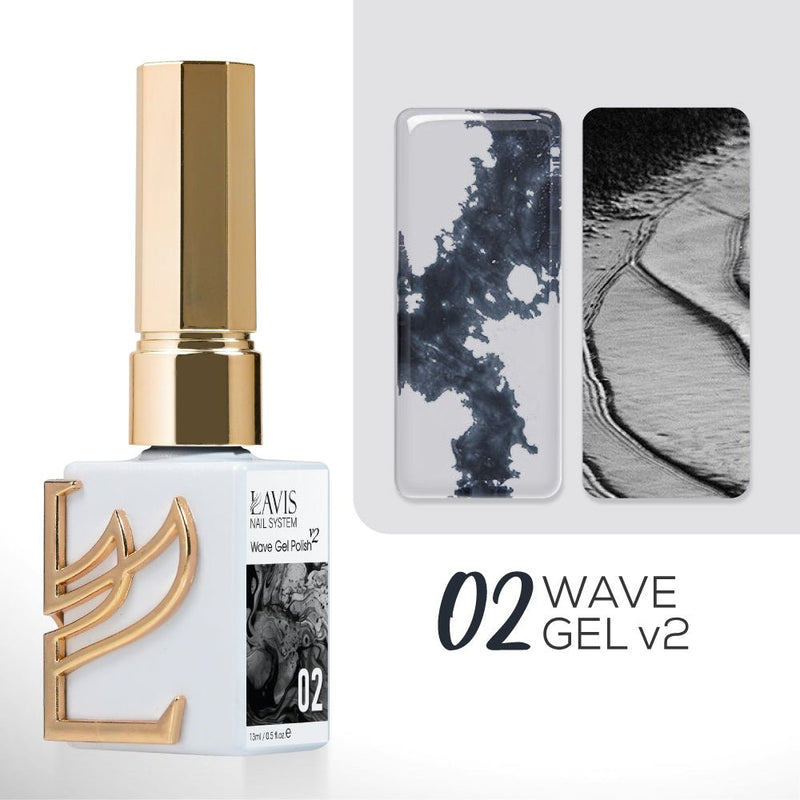 LAVIS Wave Gel (Ver 2) - 02 - 0.5 oz - DTK Nail Supply
