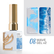 LAVIS Wave Gel (Ver 2) - 08 - 0.5 oz - DTK Nail Supply