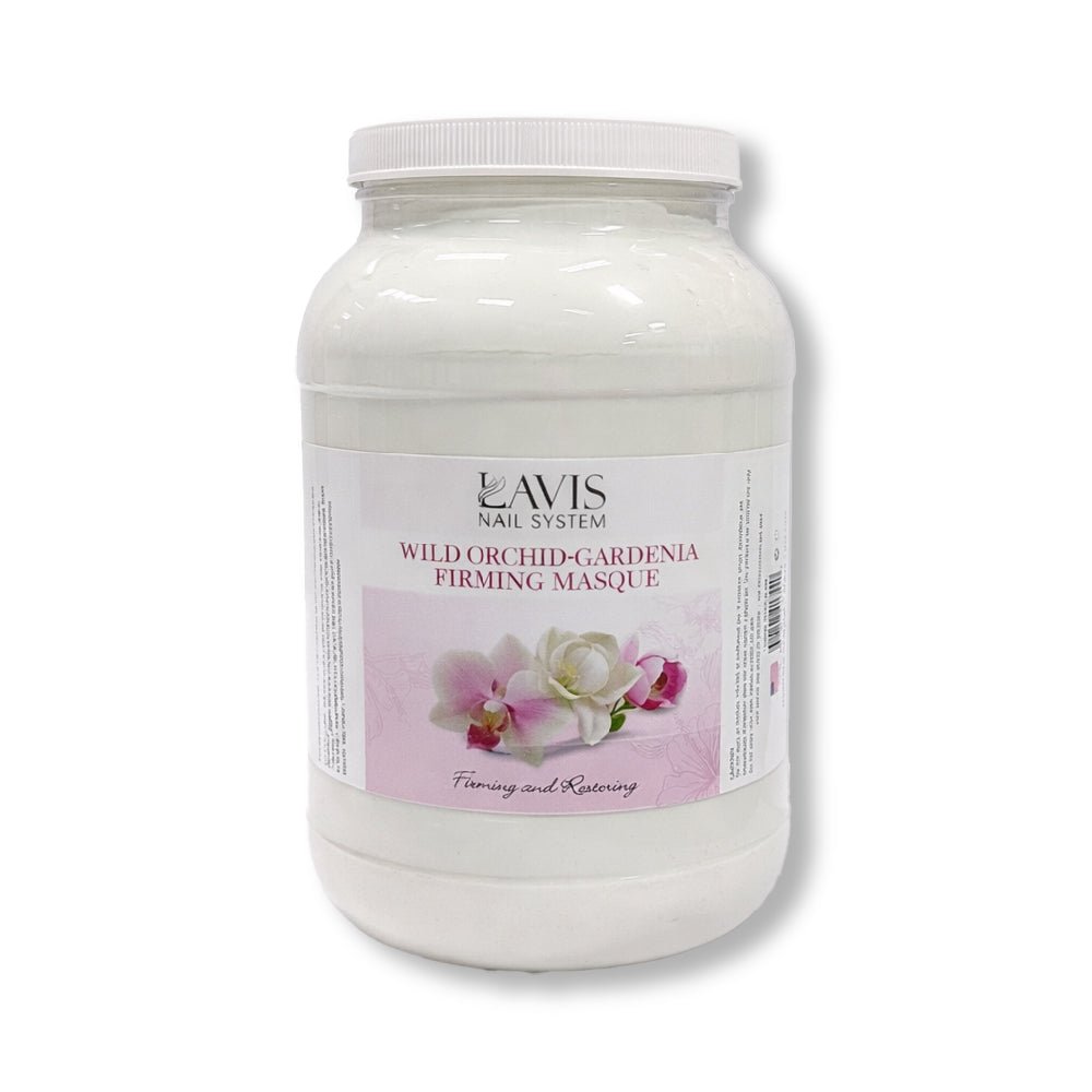LAVIS - Wild Orchid Gardenia - Pedi Cream Mask for Pedicure - 1 gallon - DTK Nail Supply