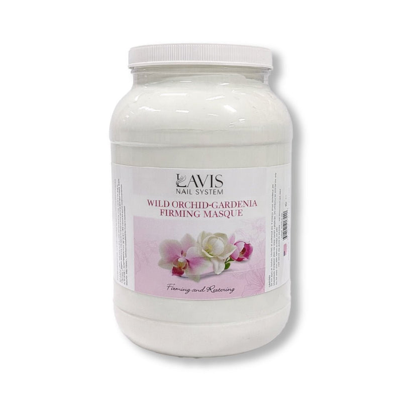 LAVIS - Wild Orchid Gardenia - Pedi Cream Mask for Pedicure - 1 gallon - DTK Nail Supply