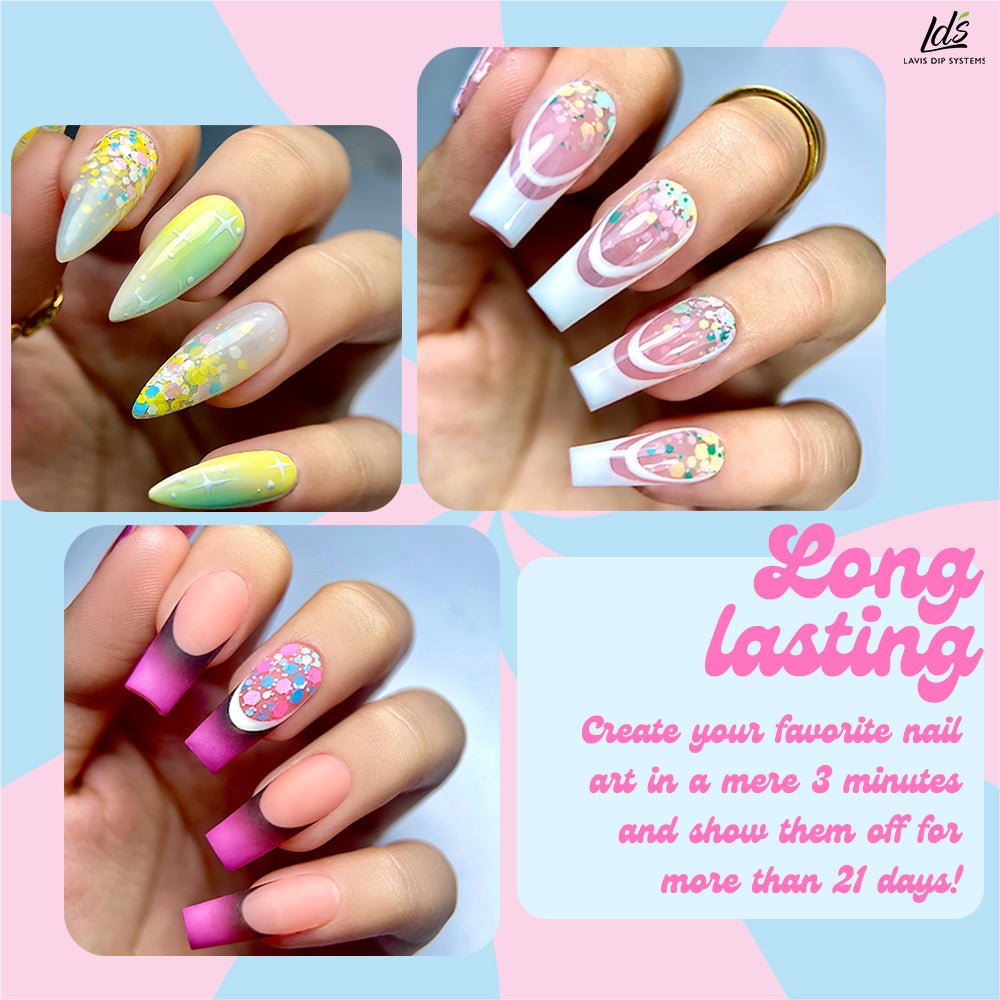 LDS 01 Aurora Shine - Gel Polish 0.5 oz - Summer Candy - DTK Nail Supply