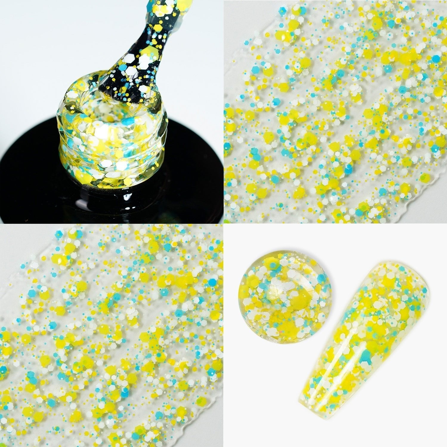 LDS 01 Aurora Shine - Gel Polish 0.5 oz - Summer Candy - DTK Nail Supply