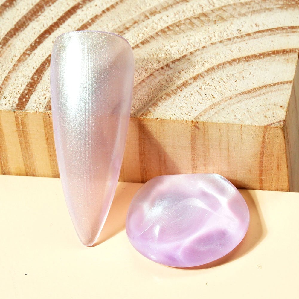 LDS 01 Naked Eva - Gel Polish 0.5 oz - Shell Aurora - DTK Nail Supply