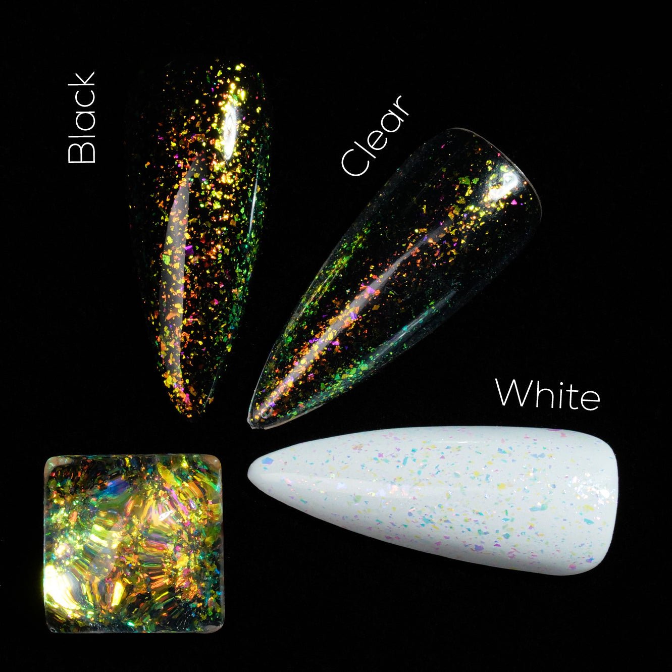 LDS 02 Apricot Yellow - Gel Polish 0.5 oz - Aurora Top Coat - DTK Nail Supply