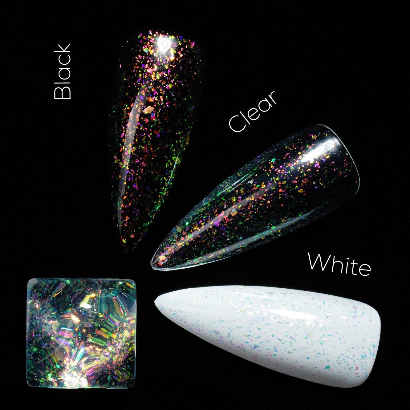 LDS 03 Murrey Flash - Gel Polish 0.5 oz - Aurora Top Coat - DTK Nail Supply