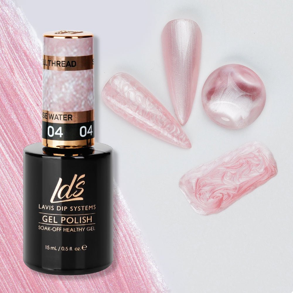 LDS 04 - Gel Polish 0.5 oz - Shell Thread Collection - DTK Nail Supply