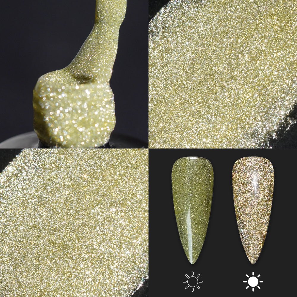 LDS 05 - Gel Polish 0.5 oz - Super Sparkle Reflective Collection - DTK Nail Supply