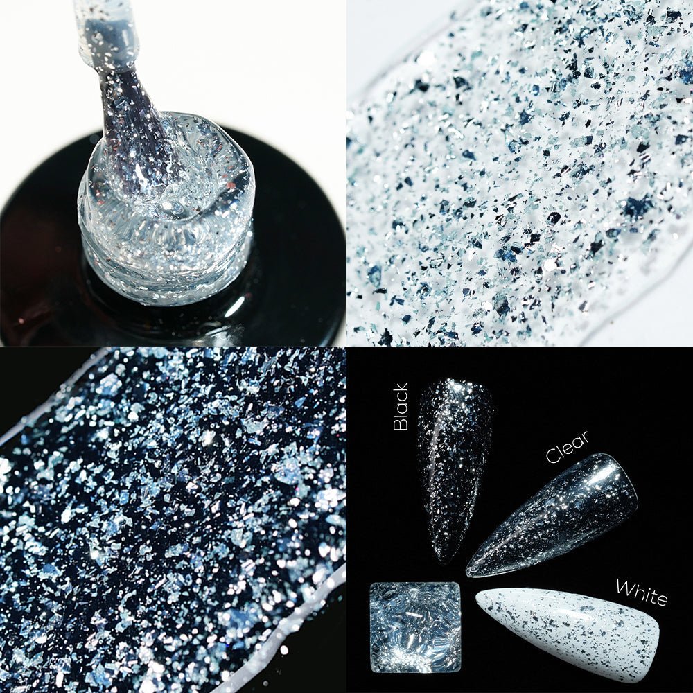 LDS 06 Dr.Dark - Gel Polish 0.5 oz - Aurora Top Coat - DTK Nail Supply