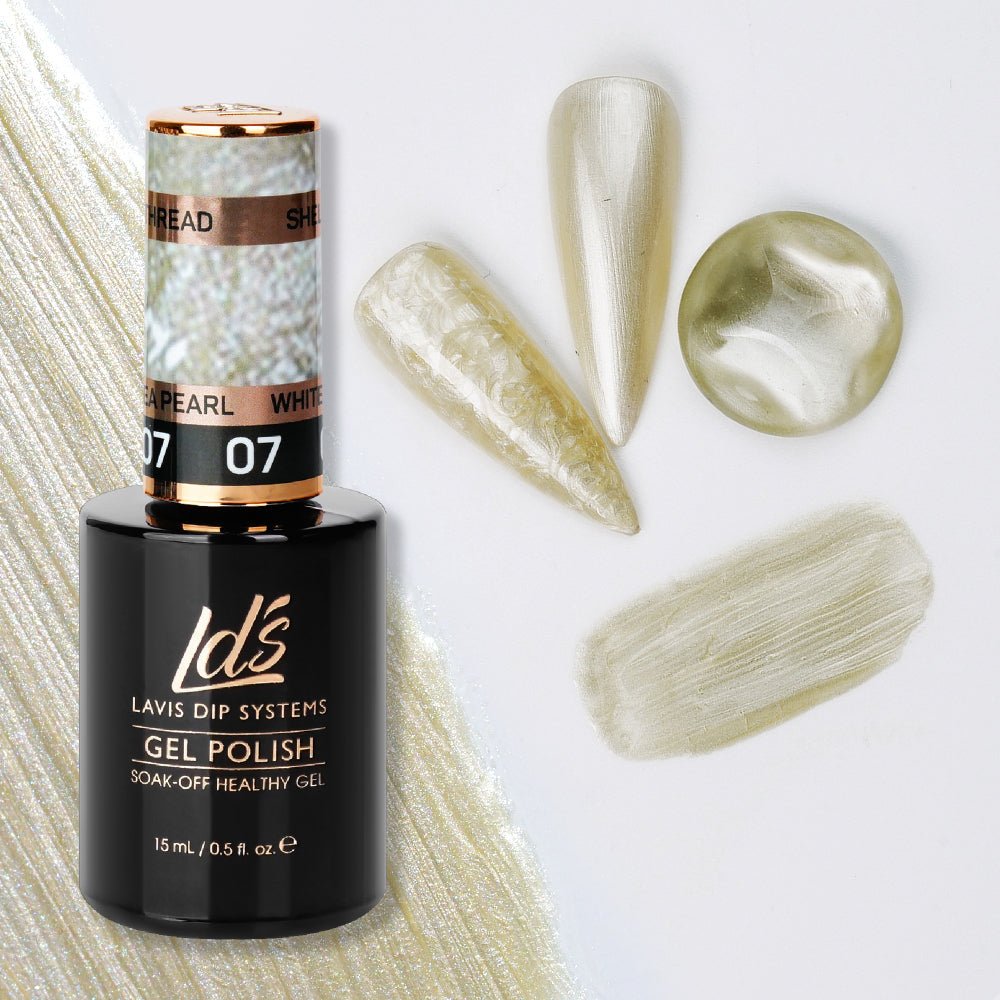 LDS 07 - Gel Polish 0.5 oz - Shell Thread Collection - DTK Nail Supply