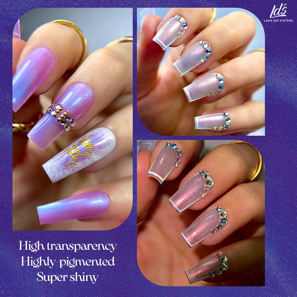 LDS 08 Take It Easy - Gel Polish 0.5 oz - Shell Aurora - DTK Nail Supply