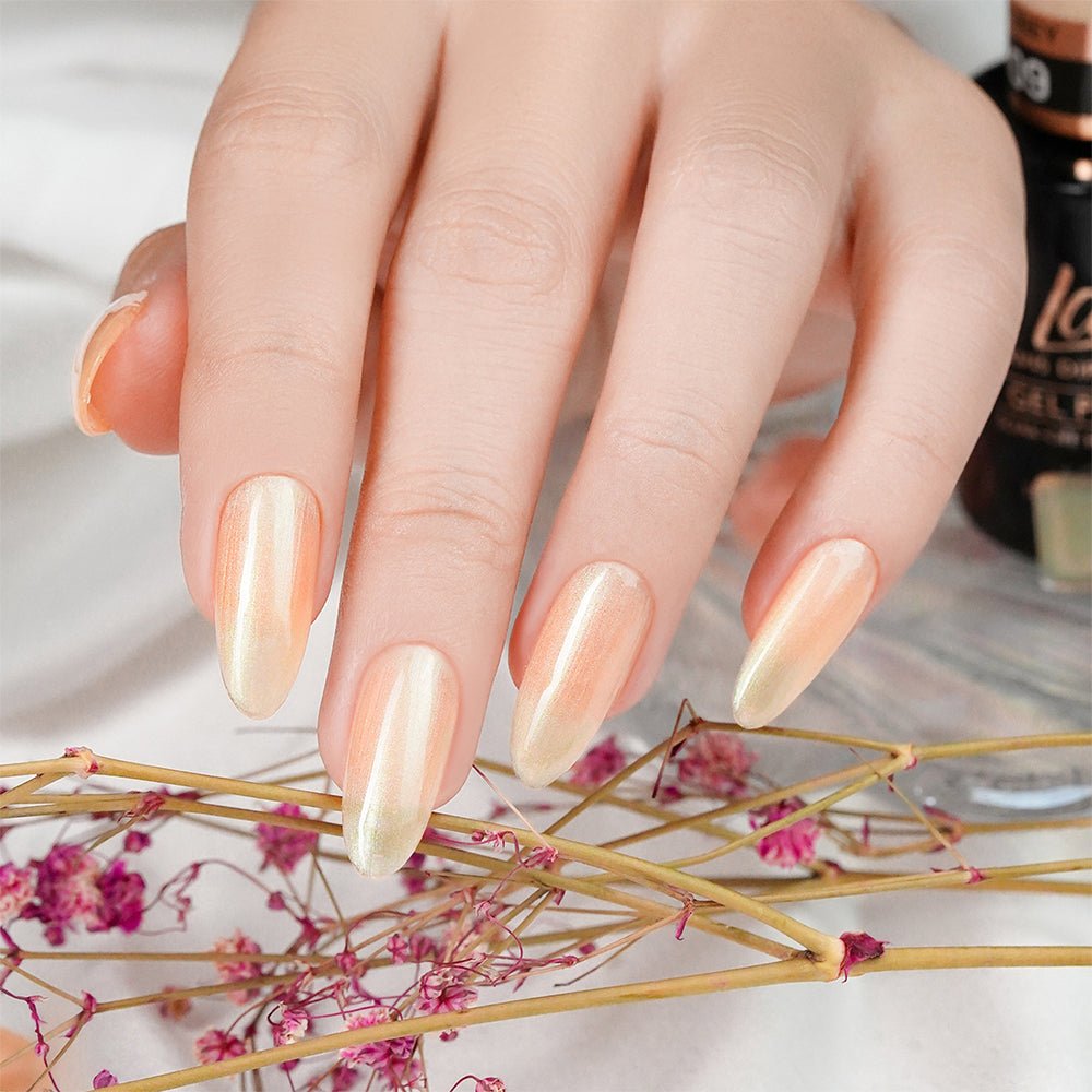 LDS 09 Hi Honey - Gel Polish 0.5 oz - Shell Aurora - DTK Nail Supply