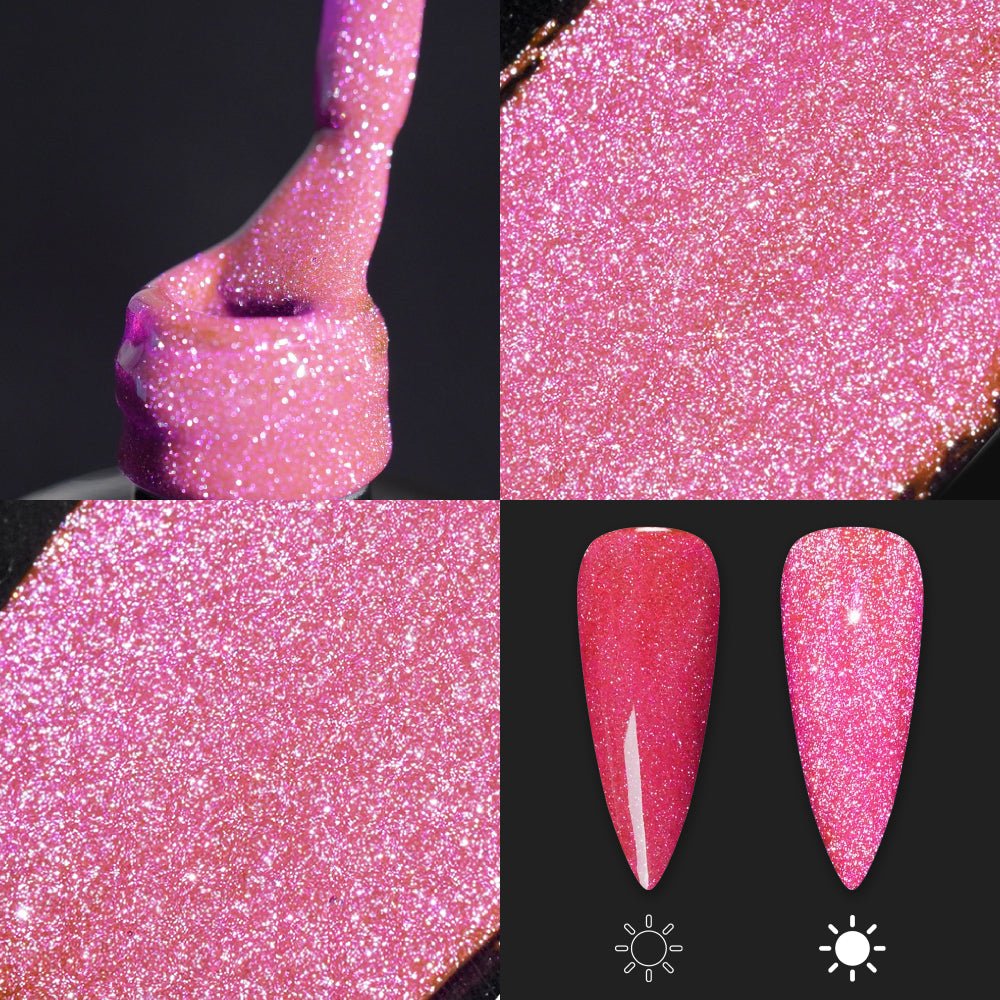 LDS 11 - Gel Polish 0.5 oz - Super Sparkle Reflective Collection - DTK Nail Supply